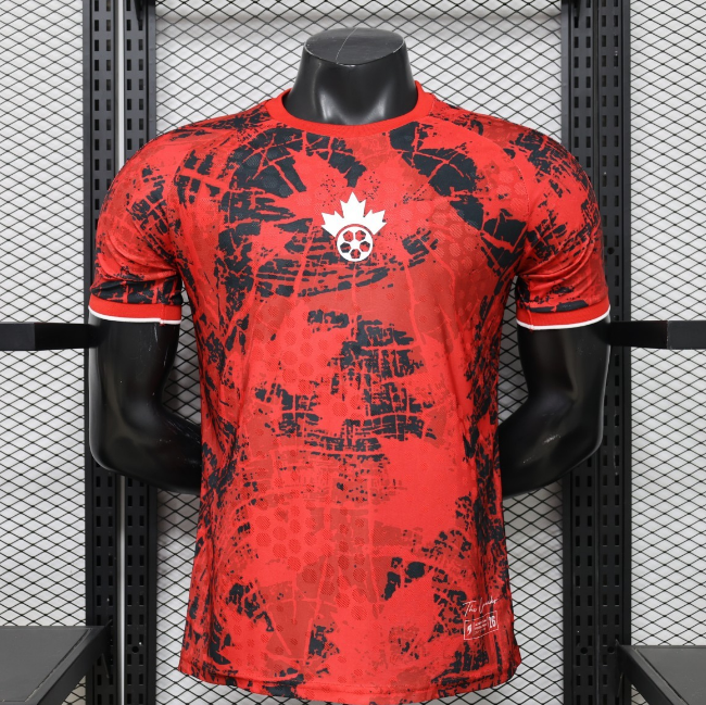 2026-27 Canada Special Red Soccer Jersey Shirt Player Version